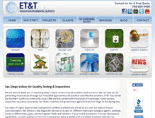 Tablet Screenshot of etandt.com